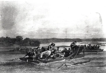La découverte du Mississippi par de Soto, 21 mai 1541